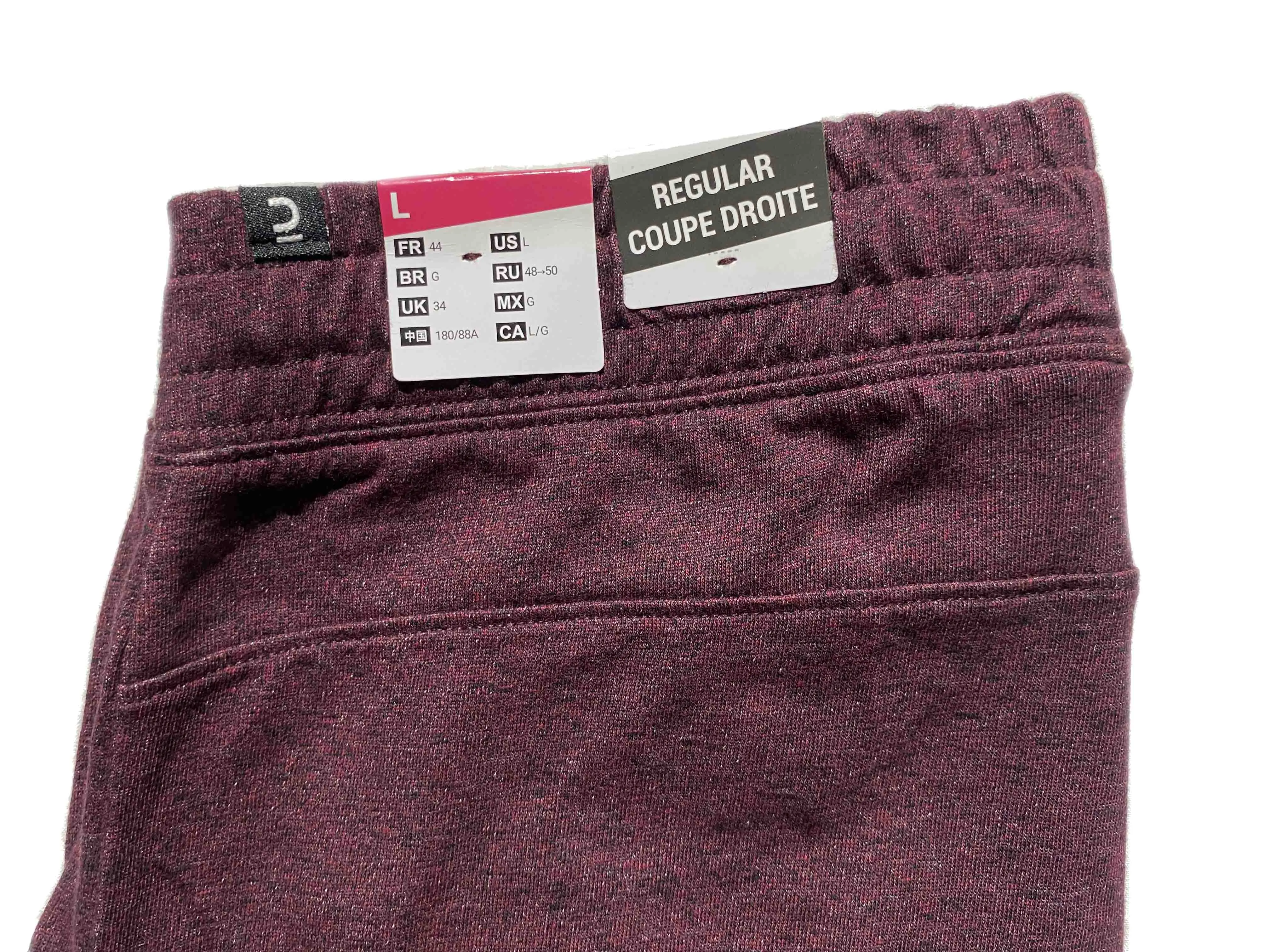 Generic Burgundy Red Athletic Shorts for Workouts - image 5