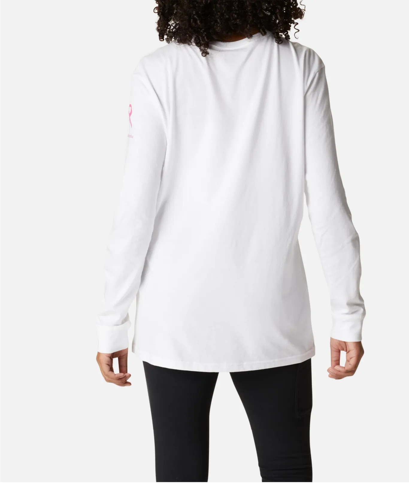 Generic White Womens Tested Tough In Pink Graphic Long Sleeve Tee - image 4