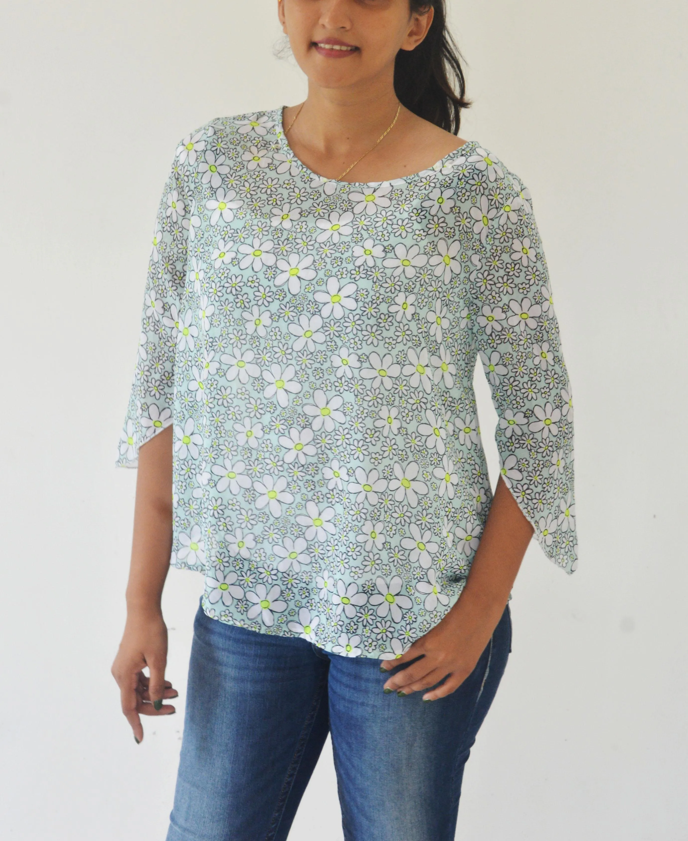 Generic Multicolor Floral Long Sleeve Tops - image 2