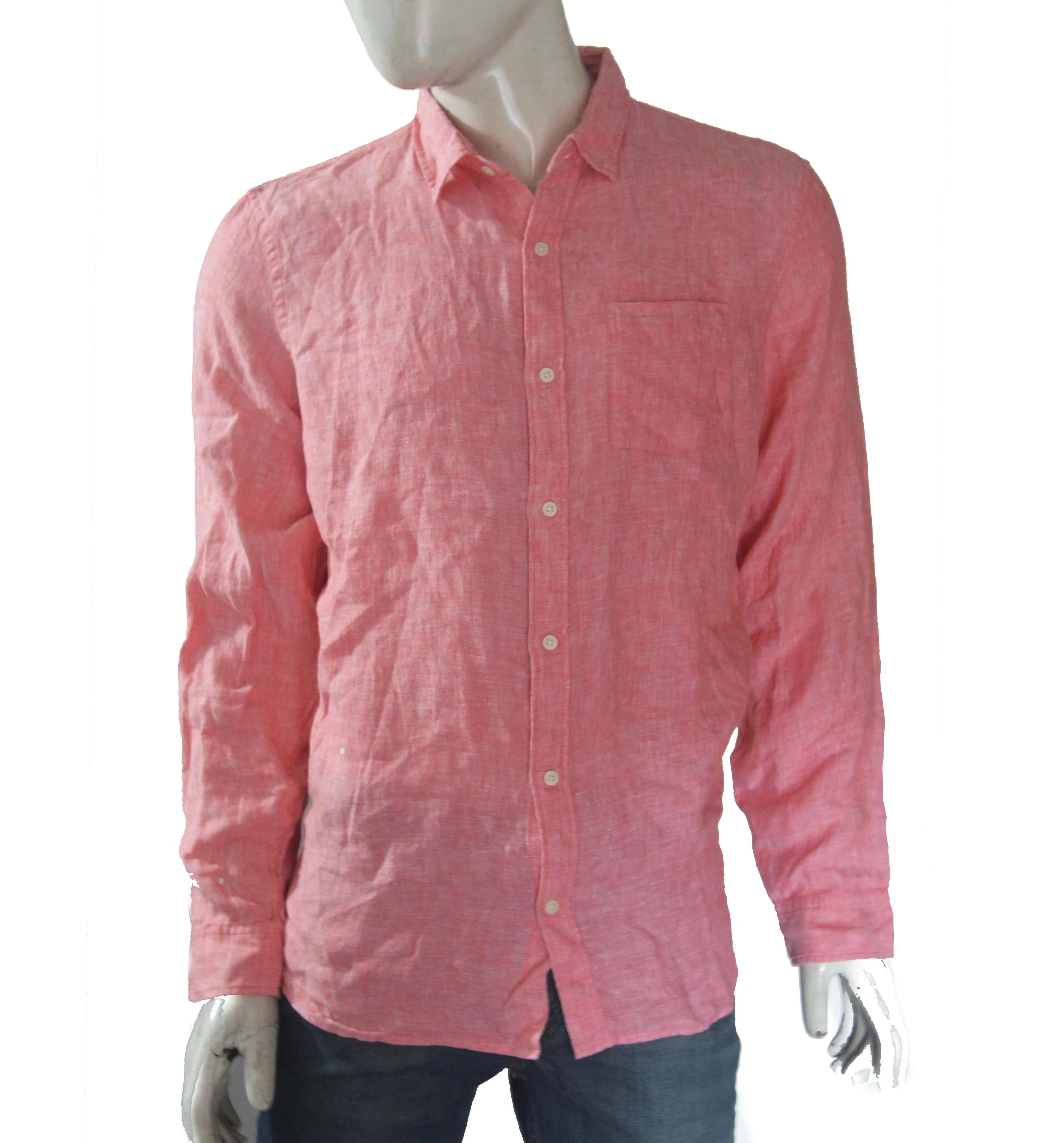 Adidas Men's Pink Linan Long Sleeve Shirt - image 2
