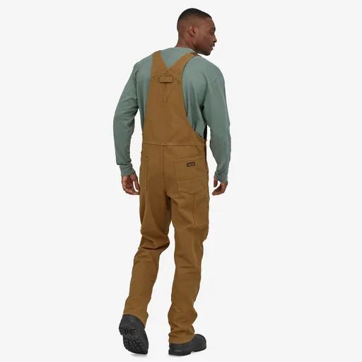 S Brown Mens Work Wear Canvas Overalls - image 2
