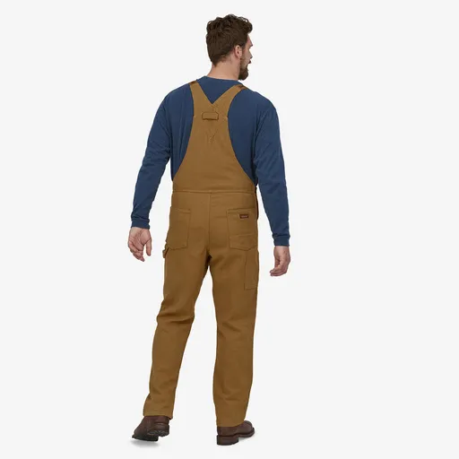 S Brown Mens Work Wear Canvas Overalls - image 3