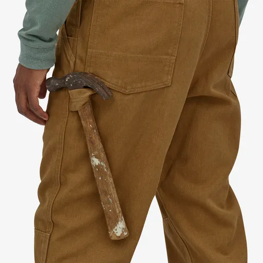 S Brown Mens Work Wear Canvas Overalls - image 4