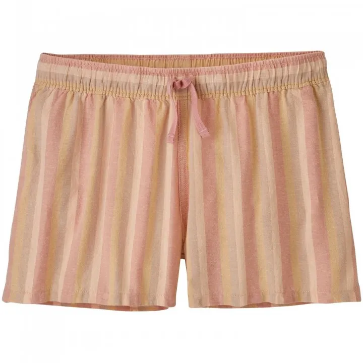 S Pink Womens Garden Organic Cotton Shorts Linen - image 2