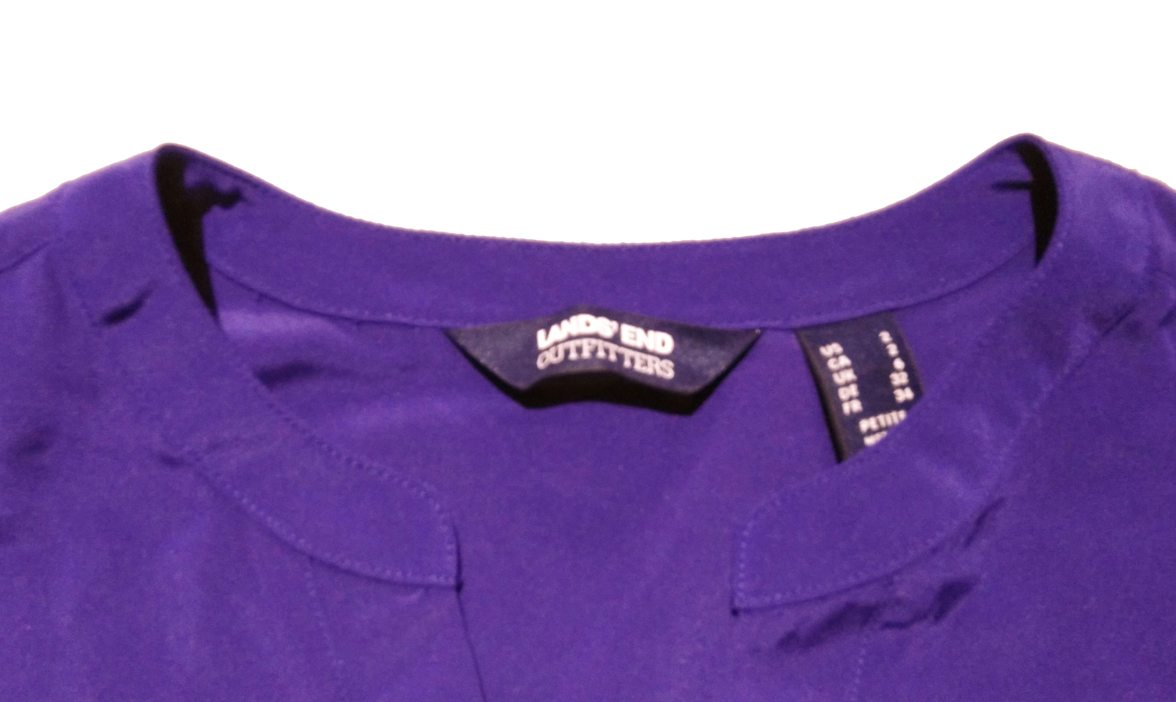 Generic Womens Roll Tab Split Neck Blouse Top Purple - image 4