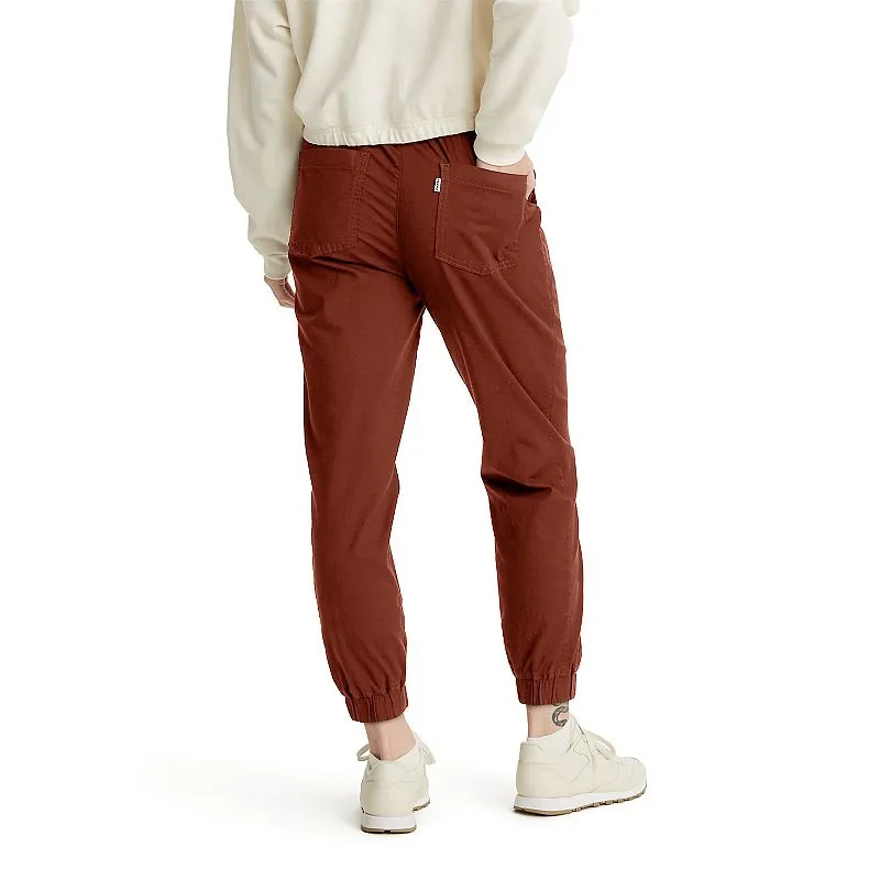 Levis OFF DUTY Jogger Pant Red Womens - image 3