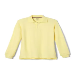 Generic Boys Long Sleeve Polo Yellow 4-5 yrs