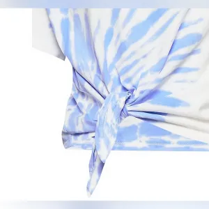 M White Womens Tie Dye T-Shirt