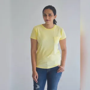 Branded S Light yellow Womens T-Shirt