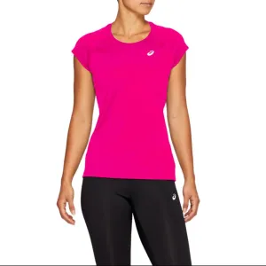 pink glo Womens Sport Top Short Sleeves