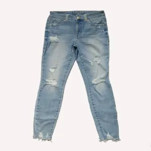 Edgely High Waist Jeans P001 Blue Denim