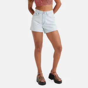 Levis Moms Denim Short Blue Waist:32