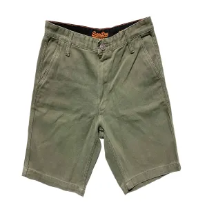 Superdry Mens Short Green Waist:32 Branded