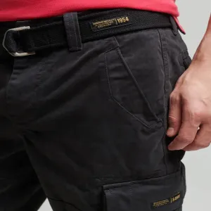 Superdry Vintage Core Cargo Heavy Shorts Black Waist 34