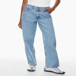 Generic Womens Baggy Jeans Blue Waist:34