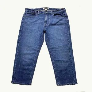 Generic Womens Blue High Rise Mom Jeans Denim
