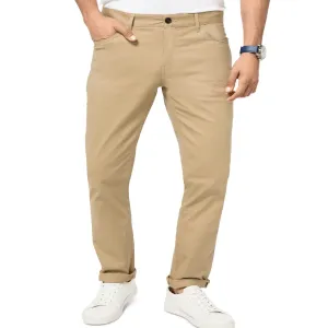 Generic Mens Slim Fit Twill Casual Pants Waist 34