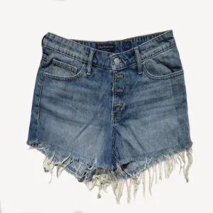 Lucky Brand Cut Off Denim Short Blue Waist 36