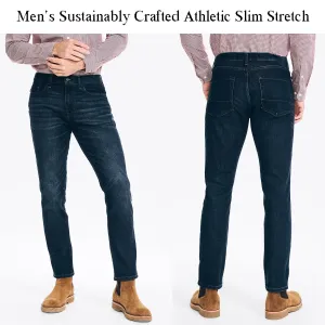 Branded Slim Stretch Blue Denim Jeans