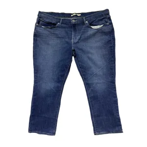 Generic 724 High Rise Straight Jeans Plus Size