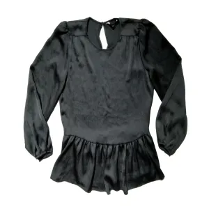F&F XL Black Ladies Long Sleeve Blouse