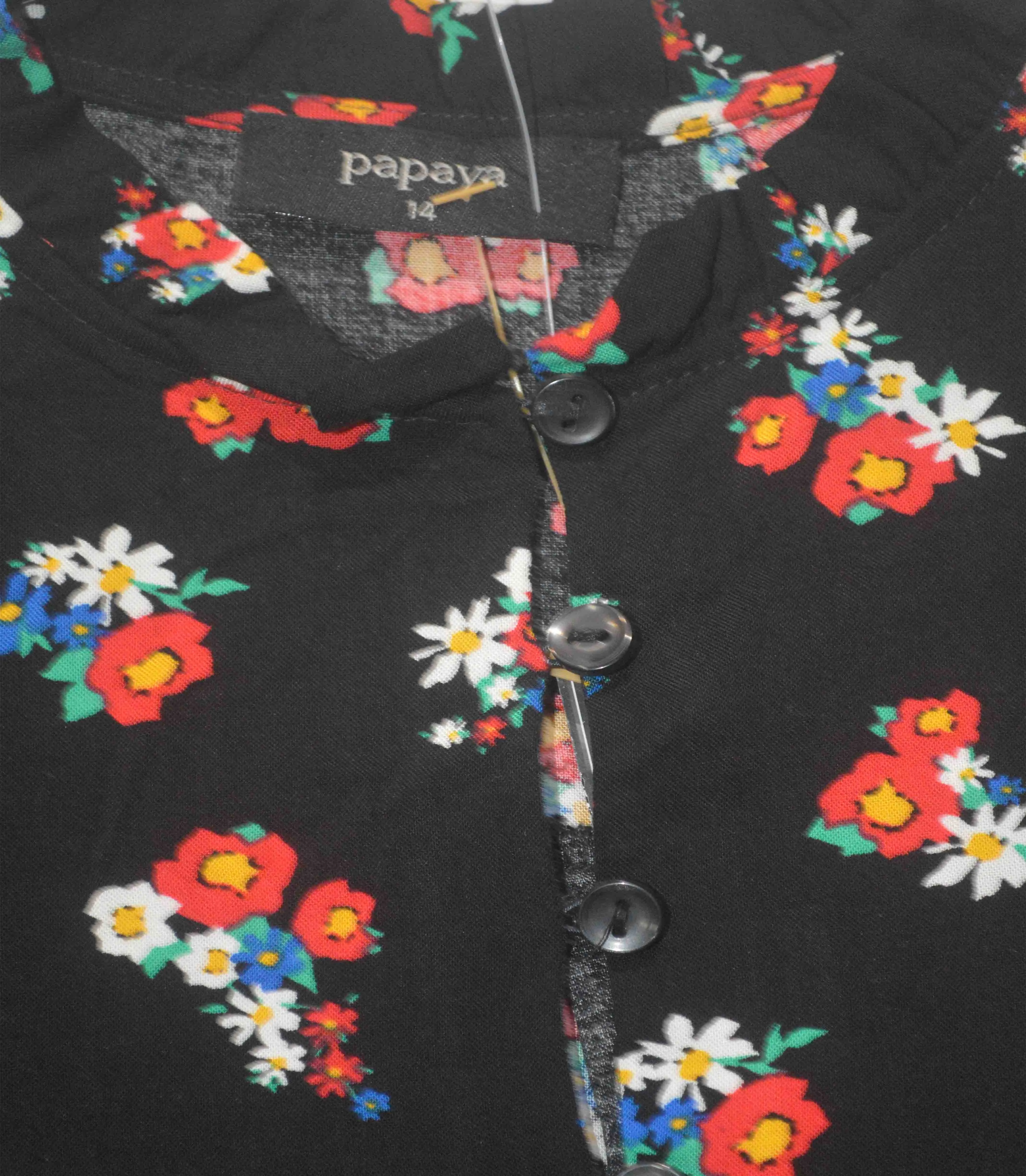Papaya Womens Blous Black - image 2