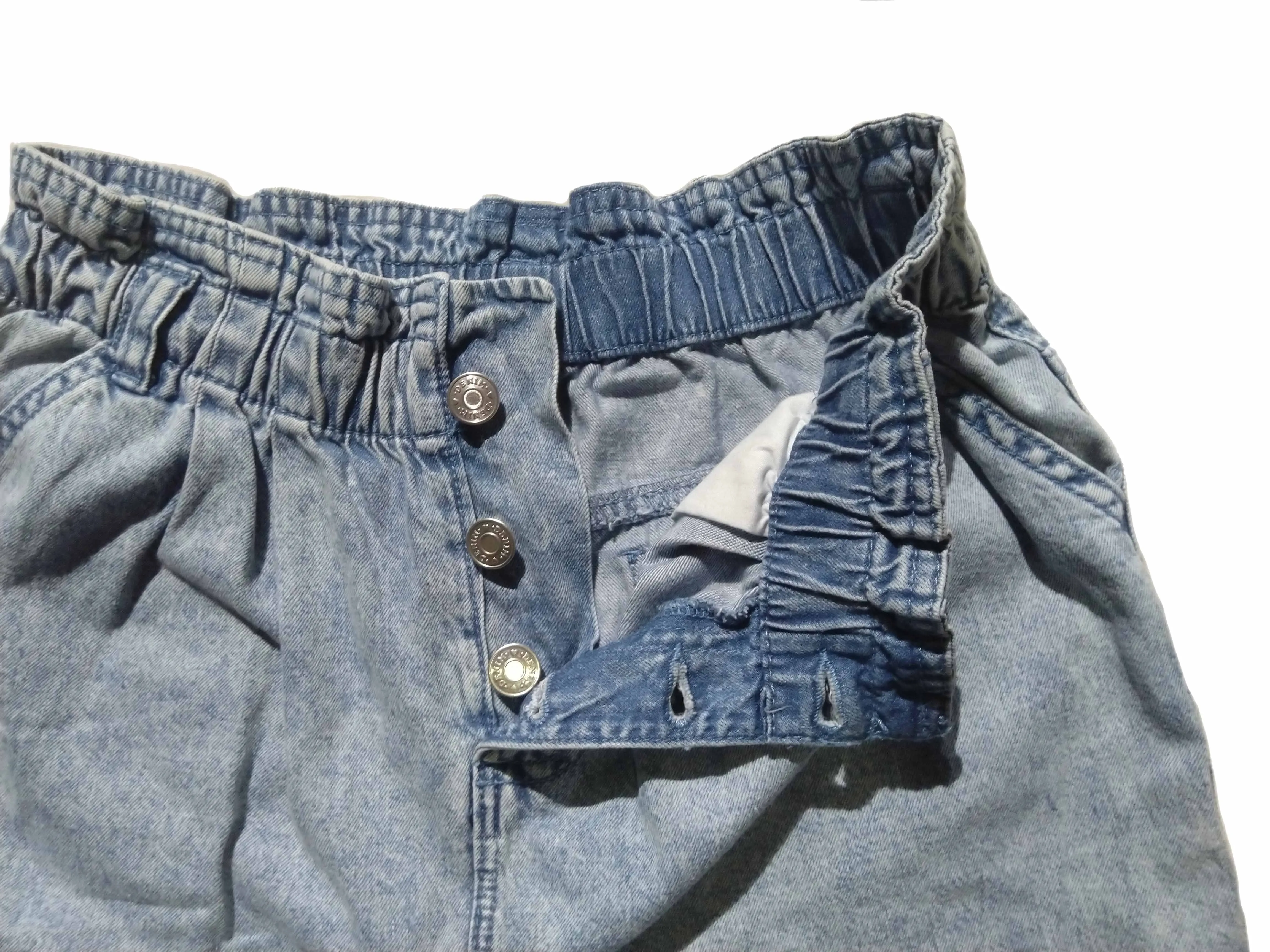 Generic Waist 22 Blue Women's Denim Short - image 2