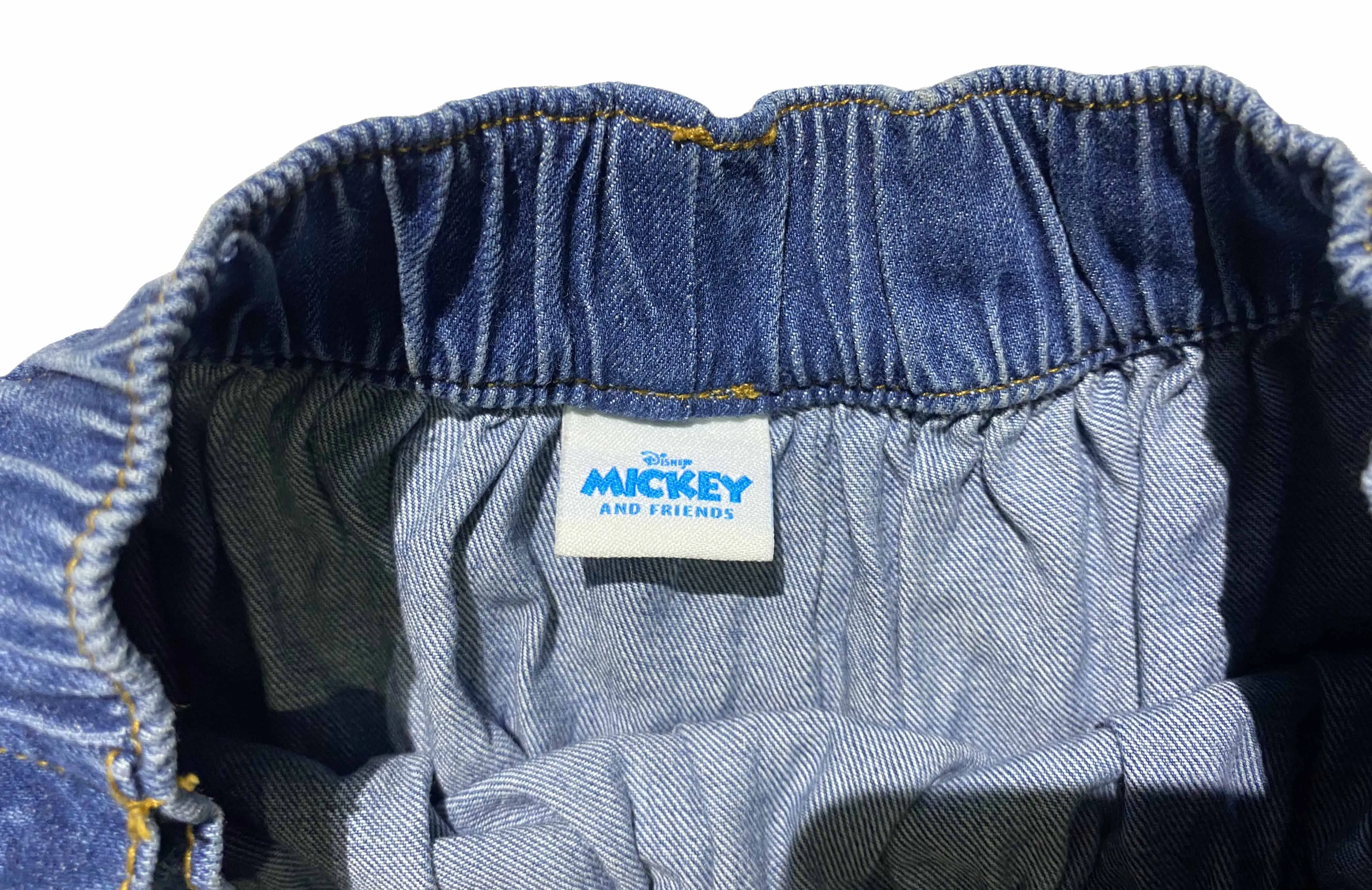 Disnep Mickey Kids Girls Denim Skirt Waist 23 - image 2
