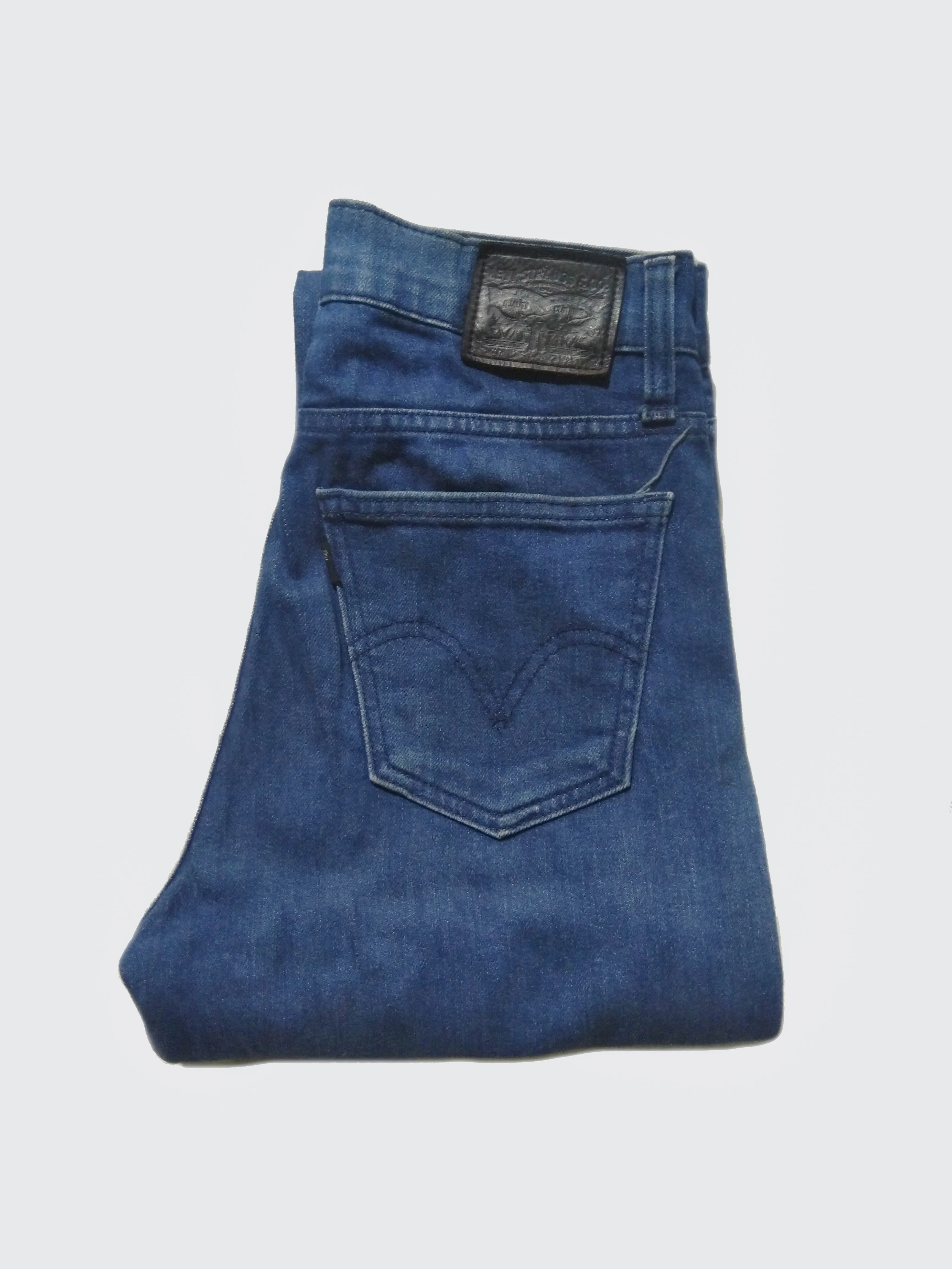 Levis Mid Rise Slim Blue Jeans - image 3