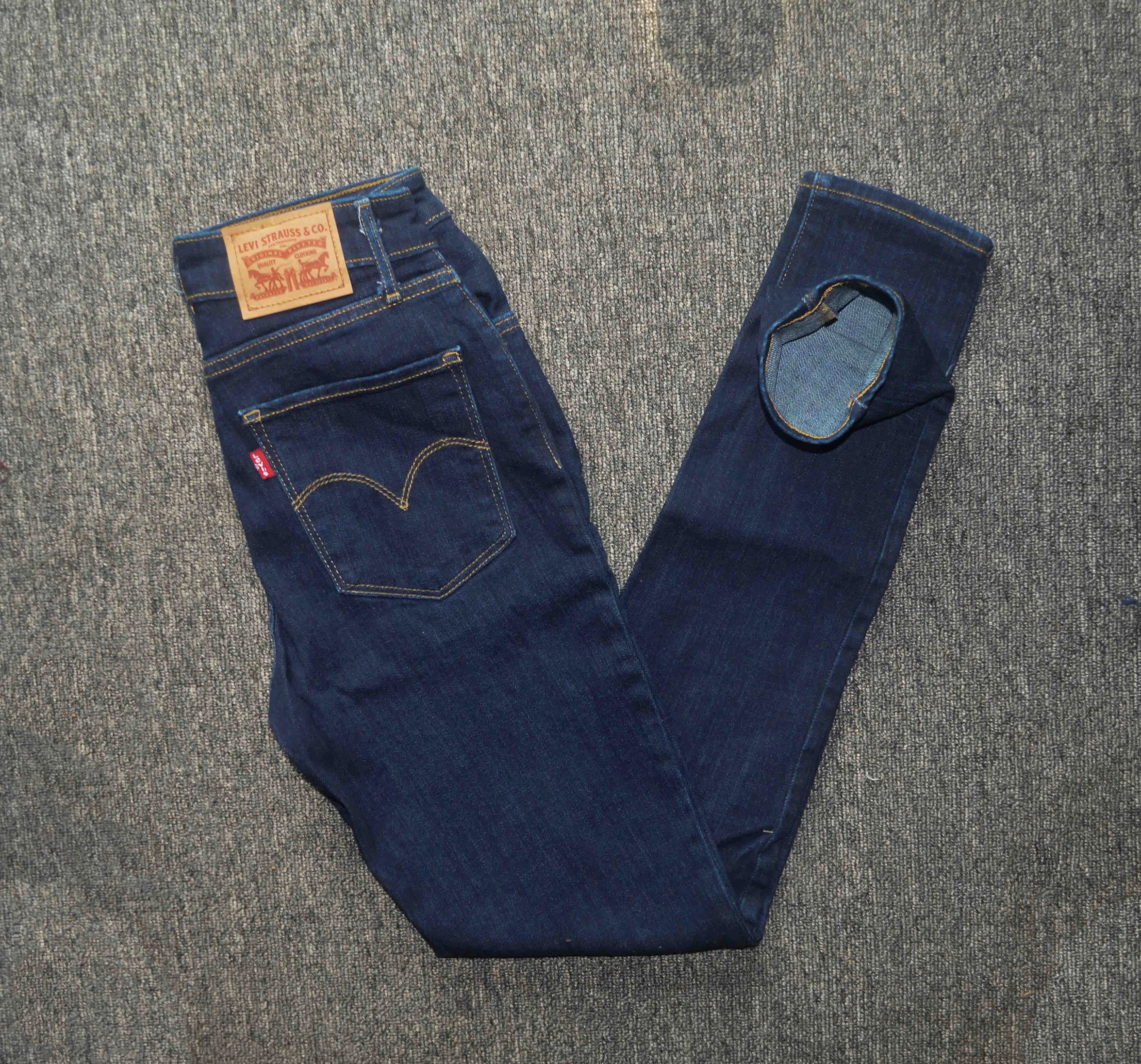 Generic Womens Skinny Dark Blue Denim - image 2