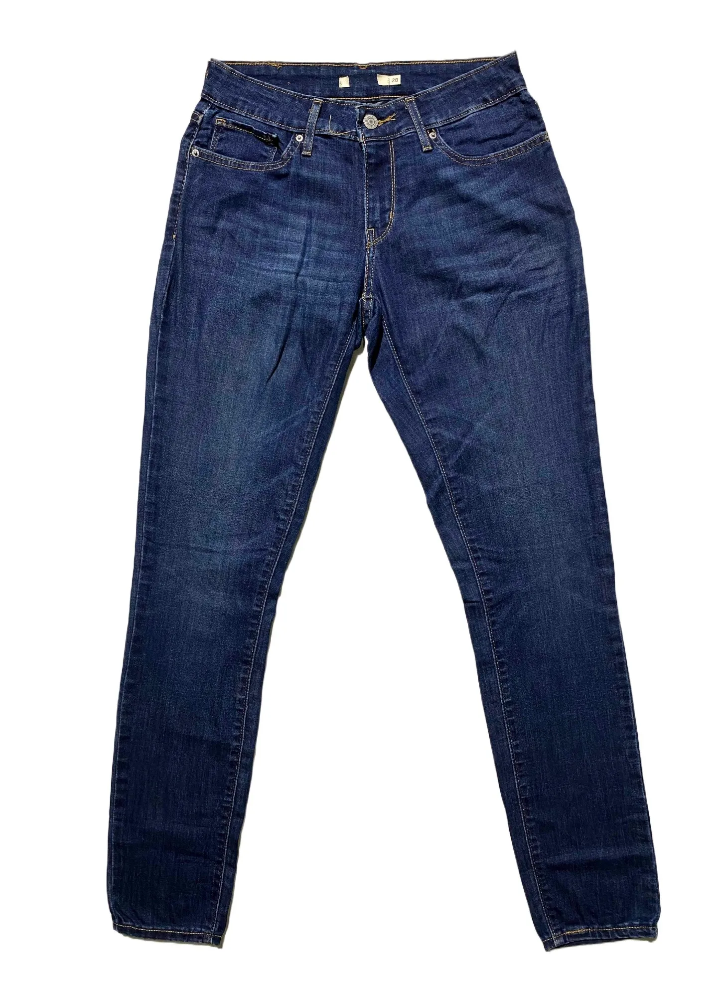 Branded Skinny Jeans -N002 Blue Waist:28