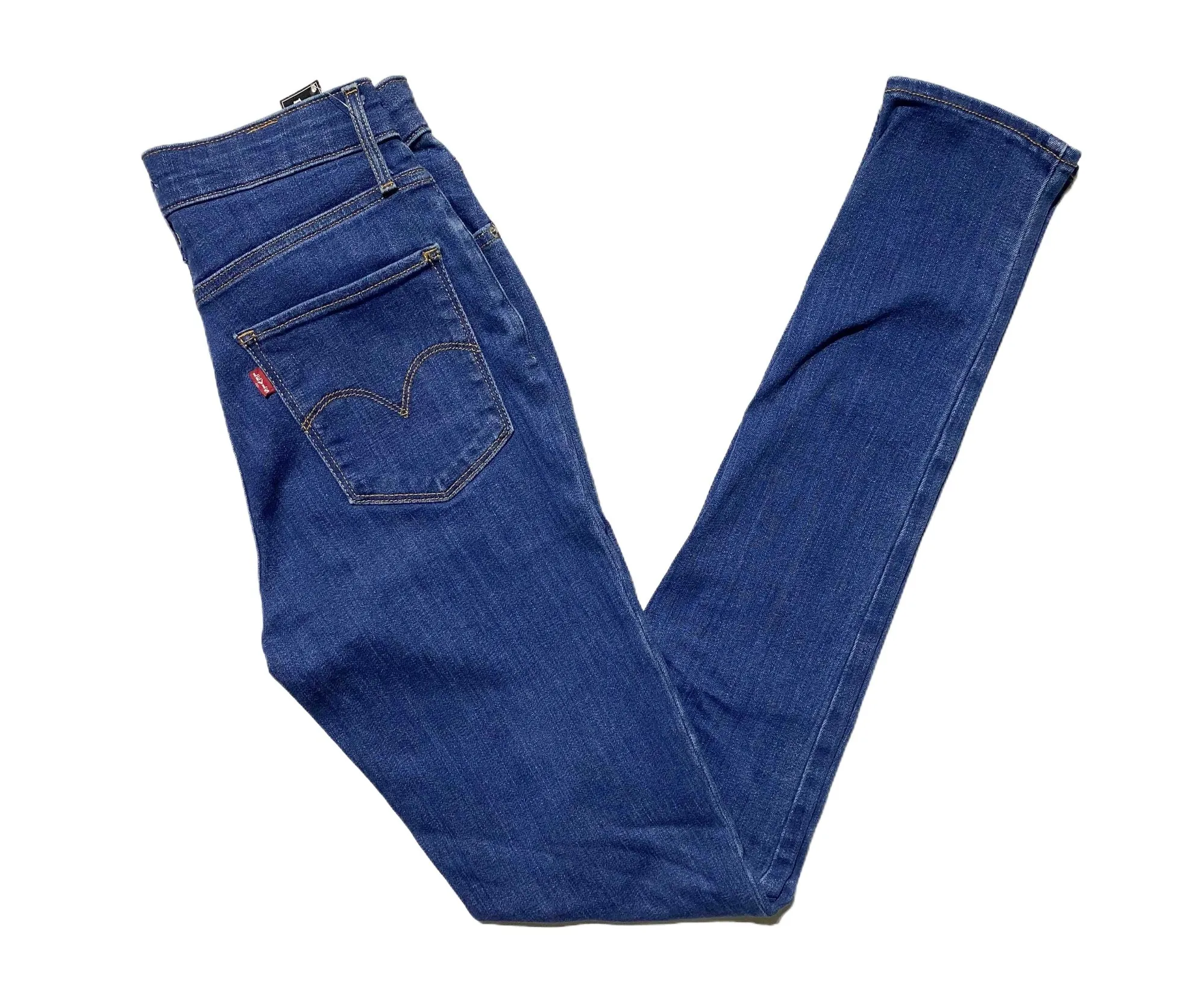 Generic Blue High Rise Skinny Jeans - image 2