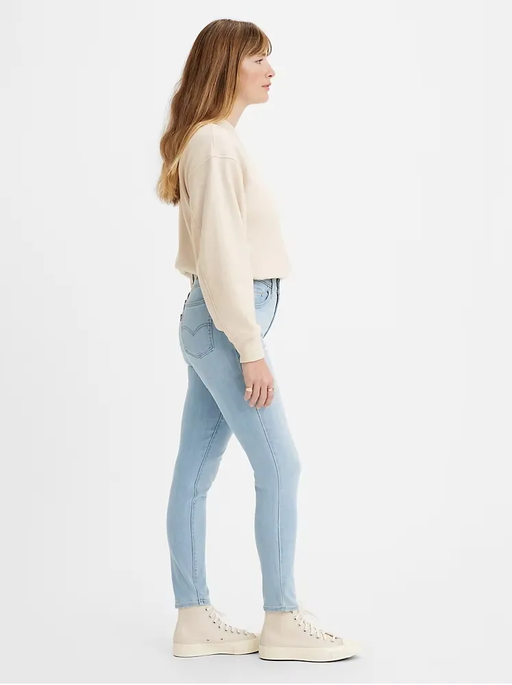 Levi's High Rise Skinny Slim Fit Blue Jeans - image 3