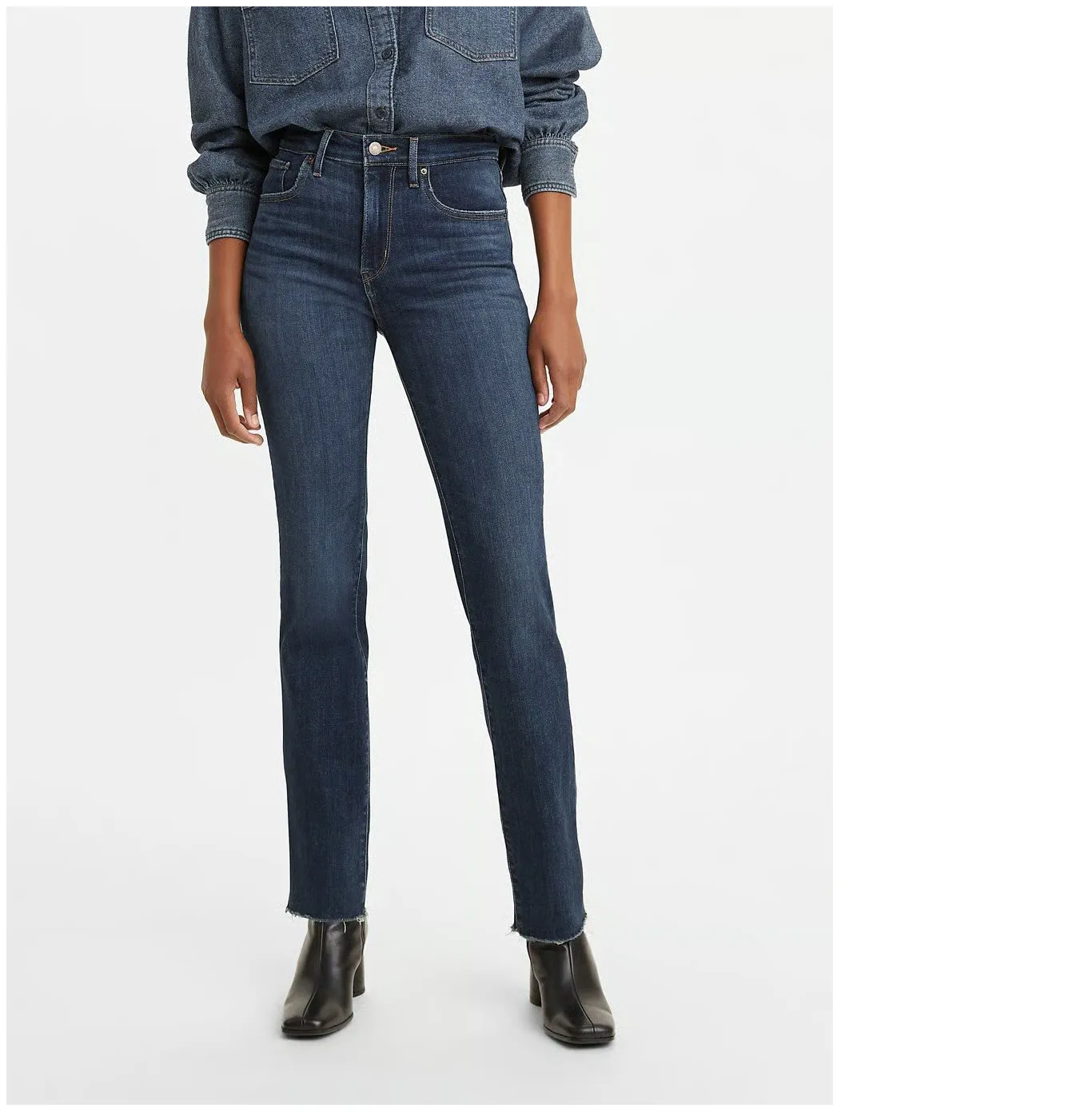 Levis 724 High-Rise Straight Jeans - image 4