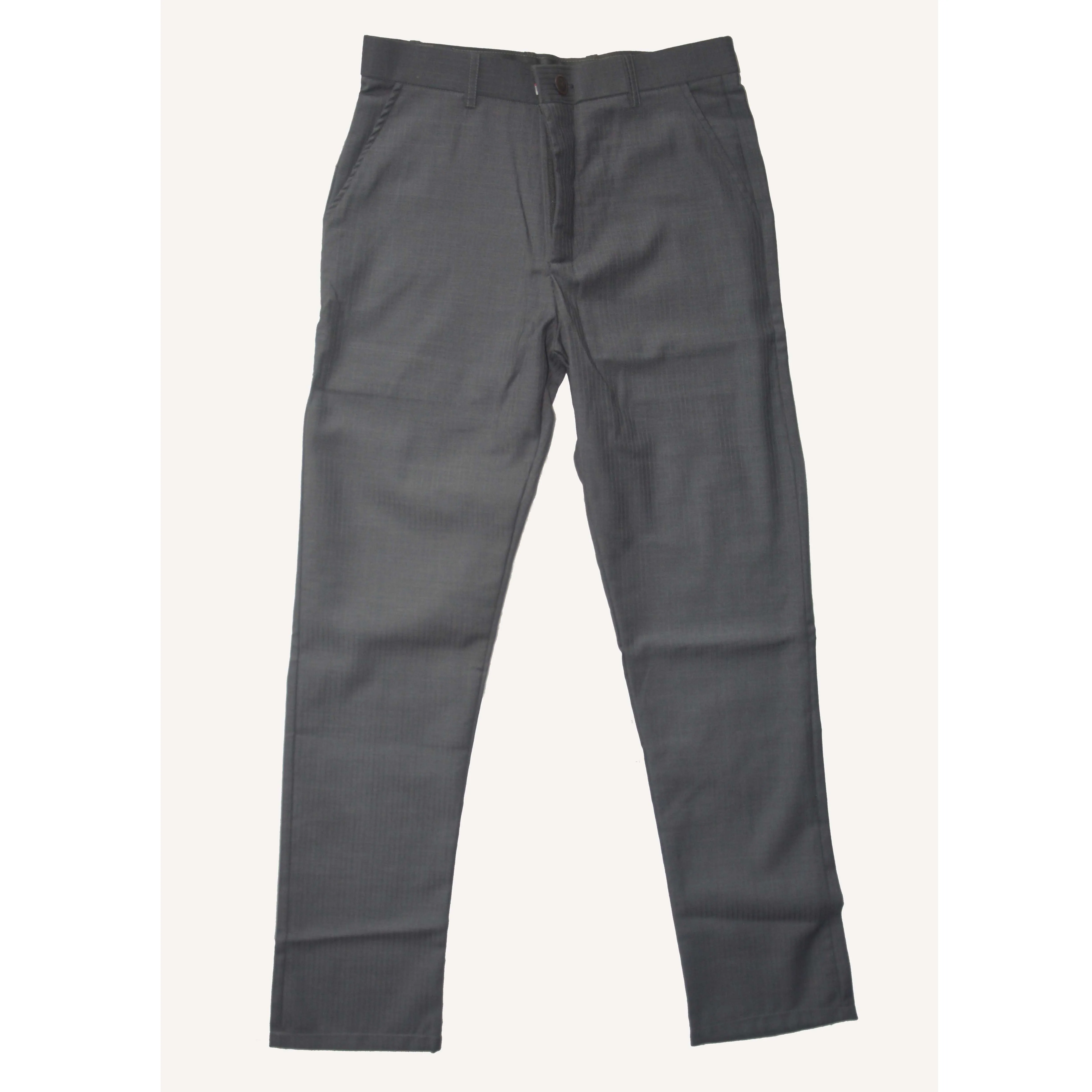 Mens Slim Fit Formal Trouser Black Waist 30 - image 2