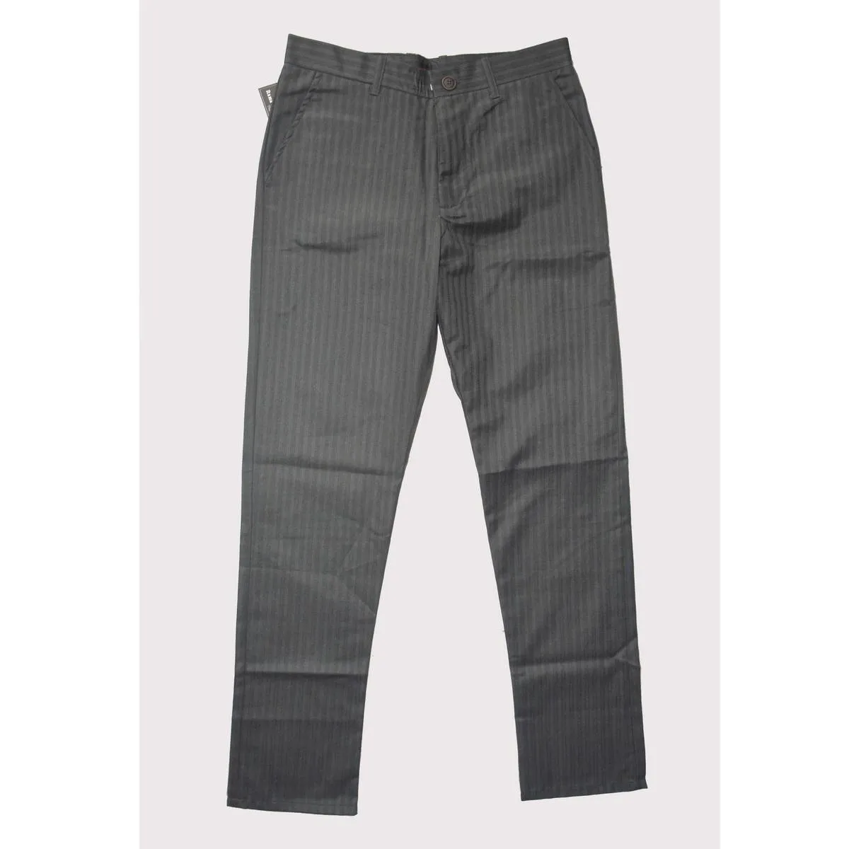 Generic Mens Slim Fit Formal Trouser Black Waist:30