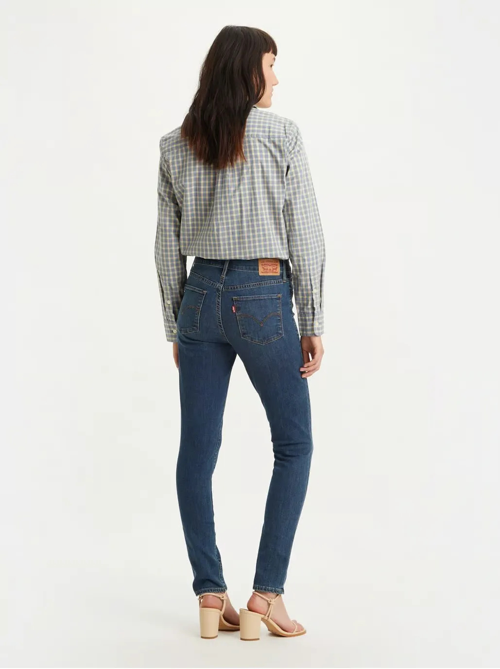 Generic Womens Skinny Jeans Blue Shaping Waist:30 - image 5