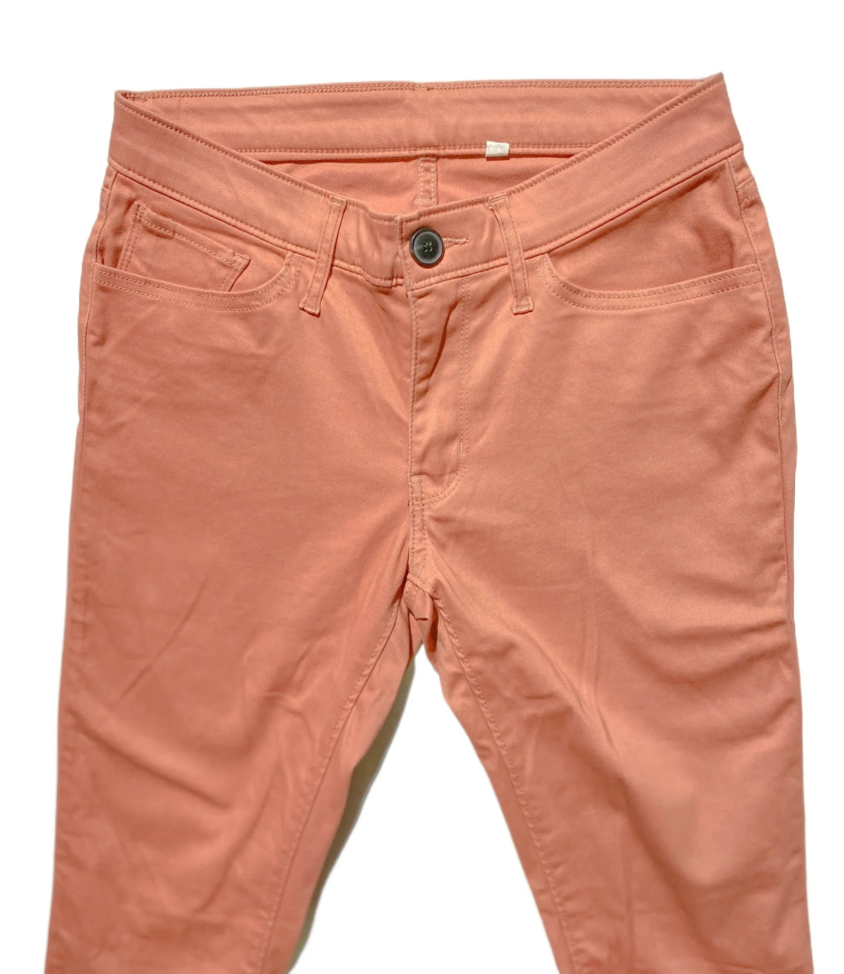 Generic Womens Skinny Jeans Orange - image 3