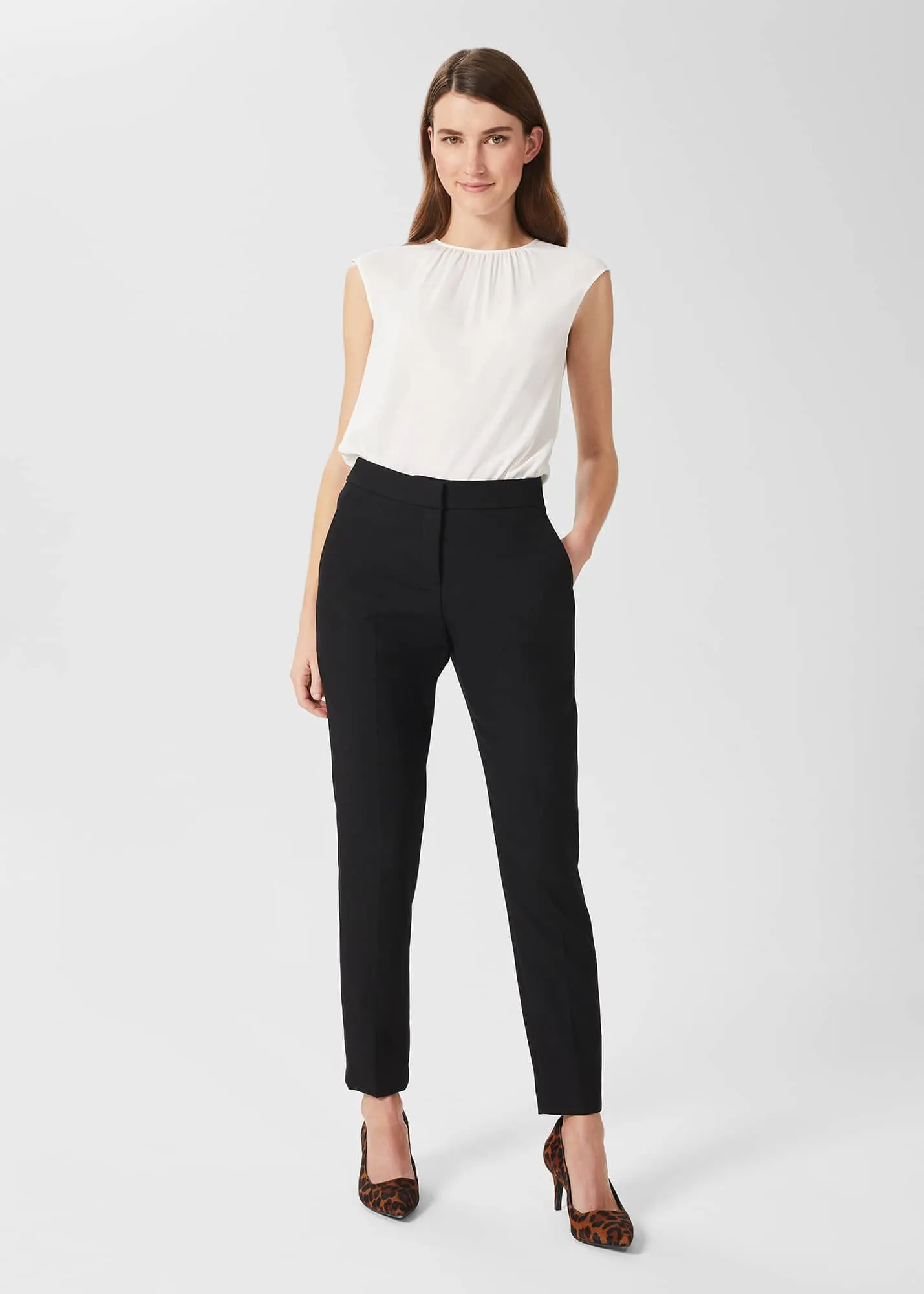 Hobbs GAEL Women's Black Office Trousers