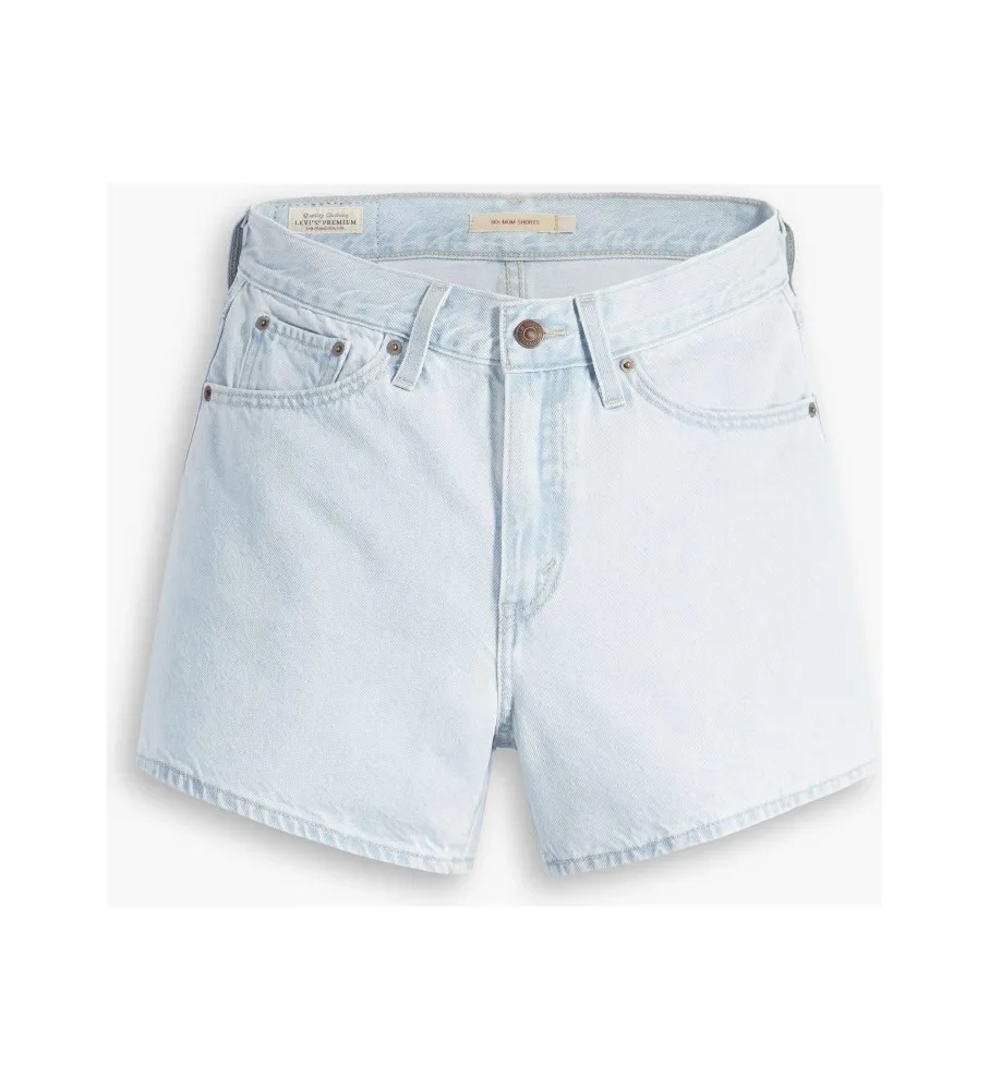 Levis Moms Denim Short Blue Waist:32 - image 2