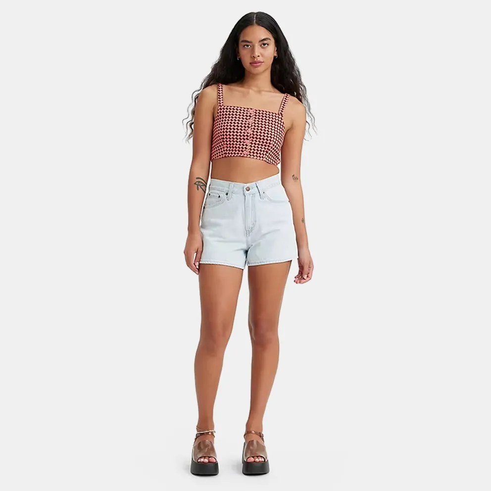 Levis Moms Denim Short Blue Waist:32 - image 3