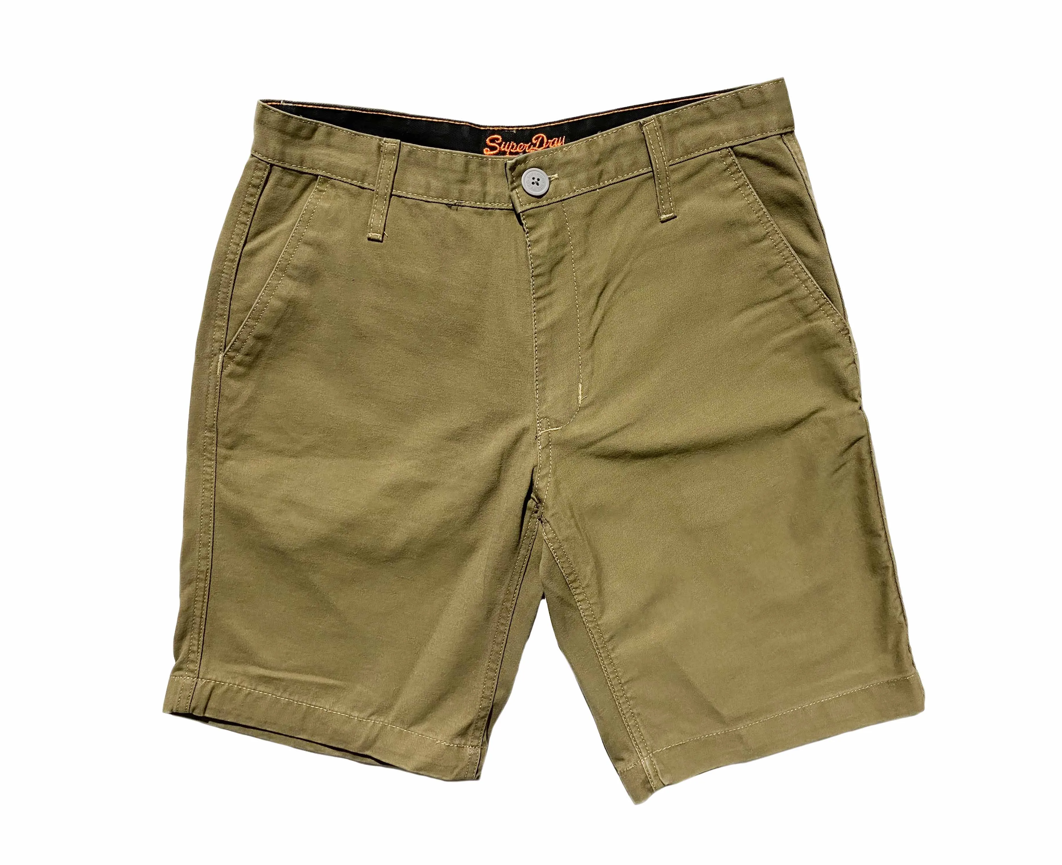Superdry Cacao Mens Short Waist:32