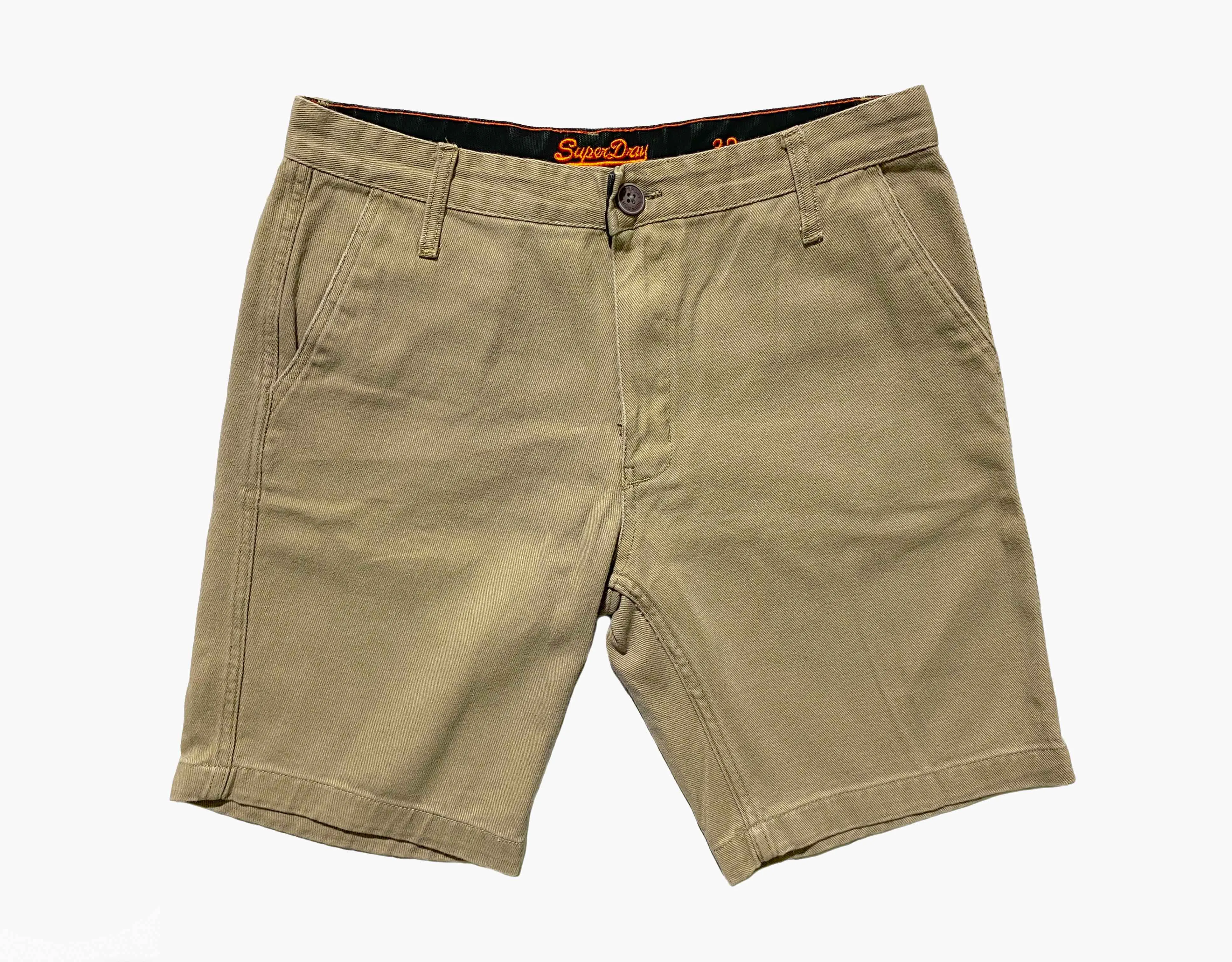 Superdry Cream Mens Short Branded - image 1