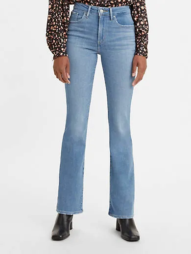 Generic High Rise Bootcut Jeans Blue Denim - image 4