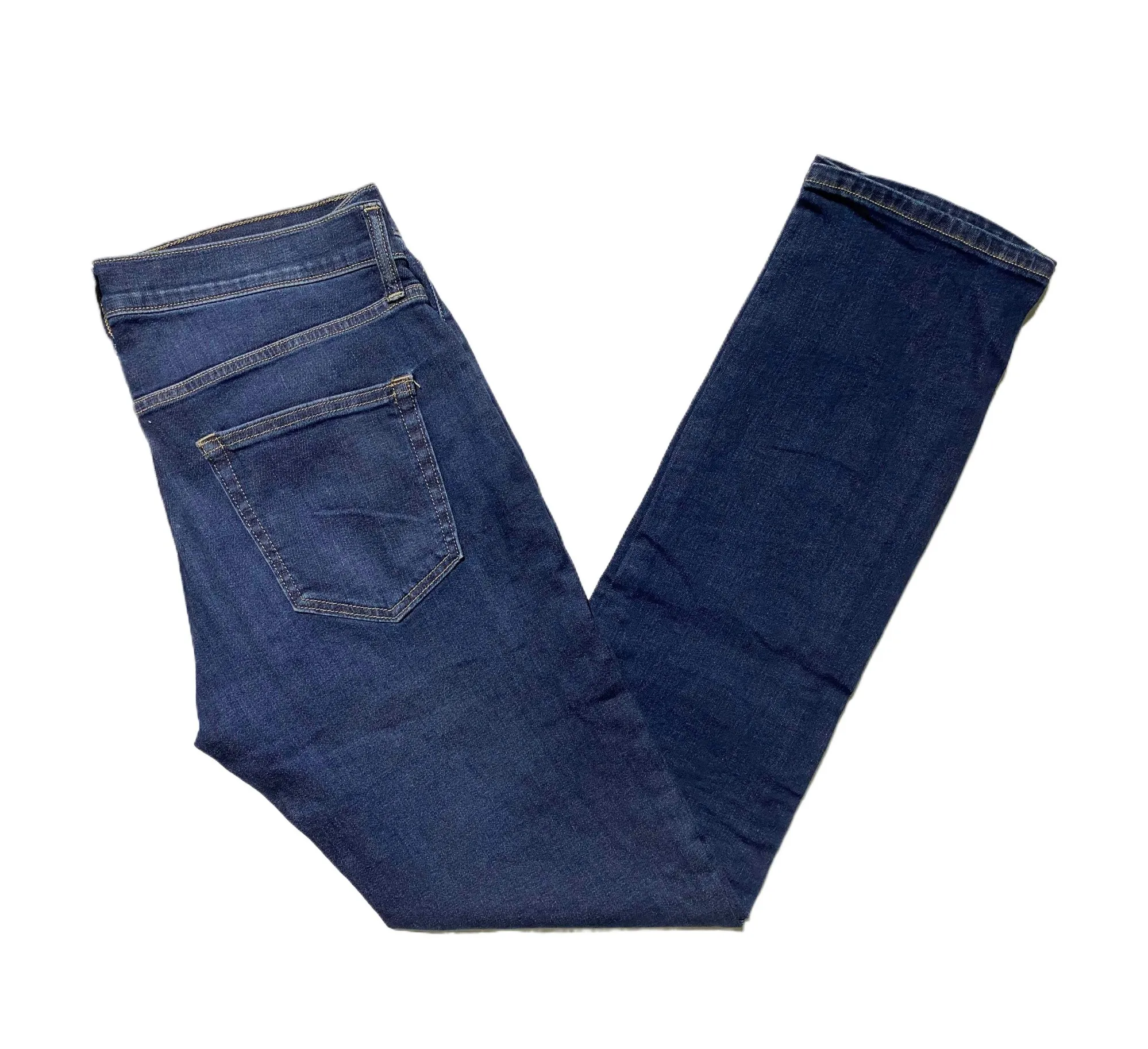 Branded Men's Blue Stretch Denim Jeans - image 3