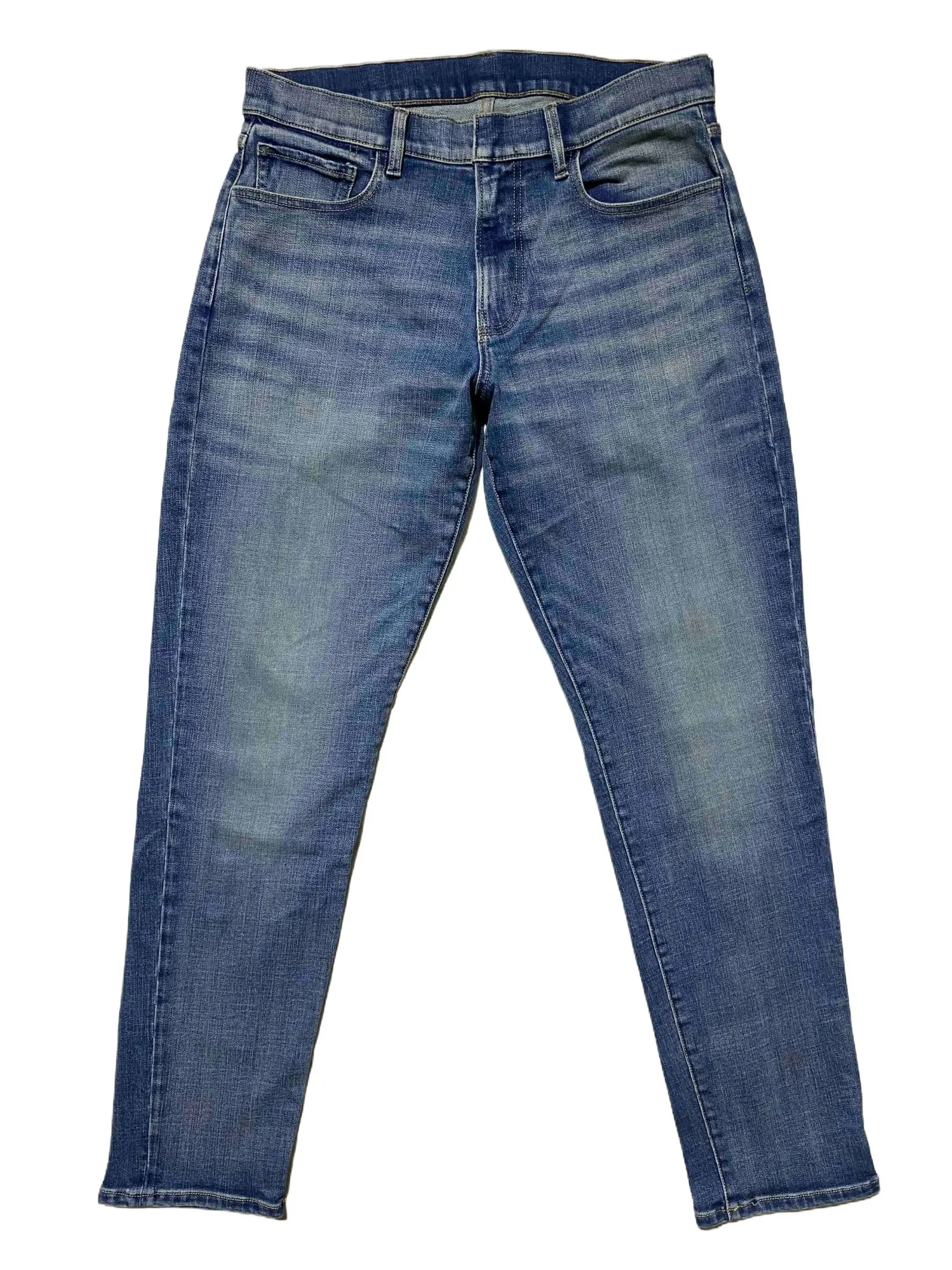 Generic Mens Blue Stretch Denim Jeans - image 2