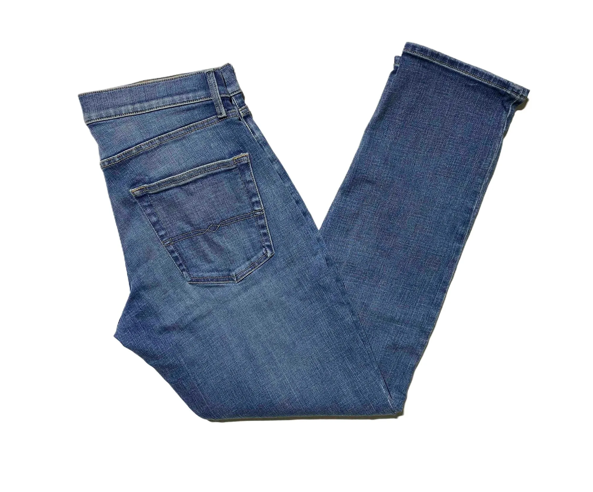 Generic Mens Blue Stretch Denim Jeans - image 3