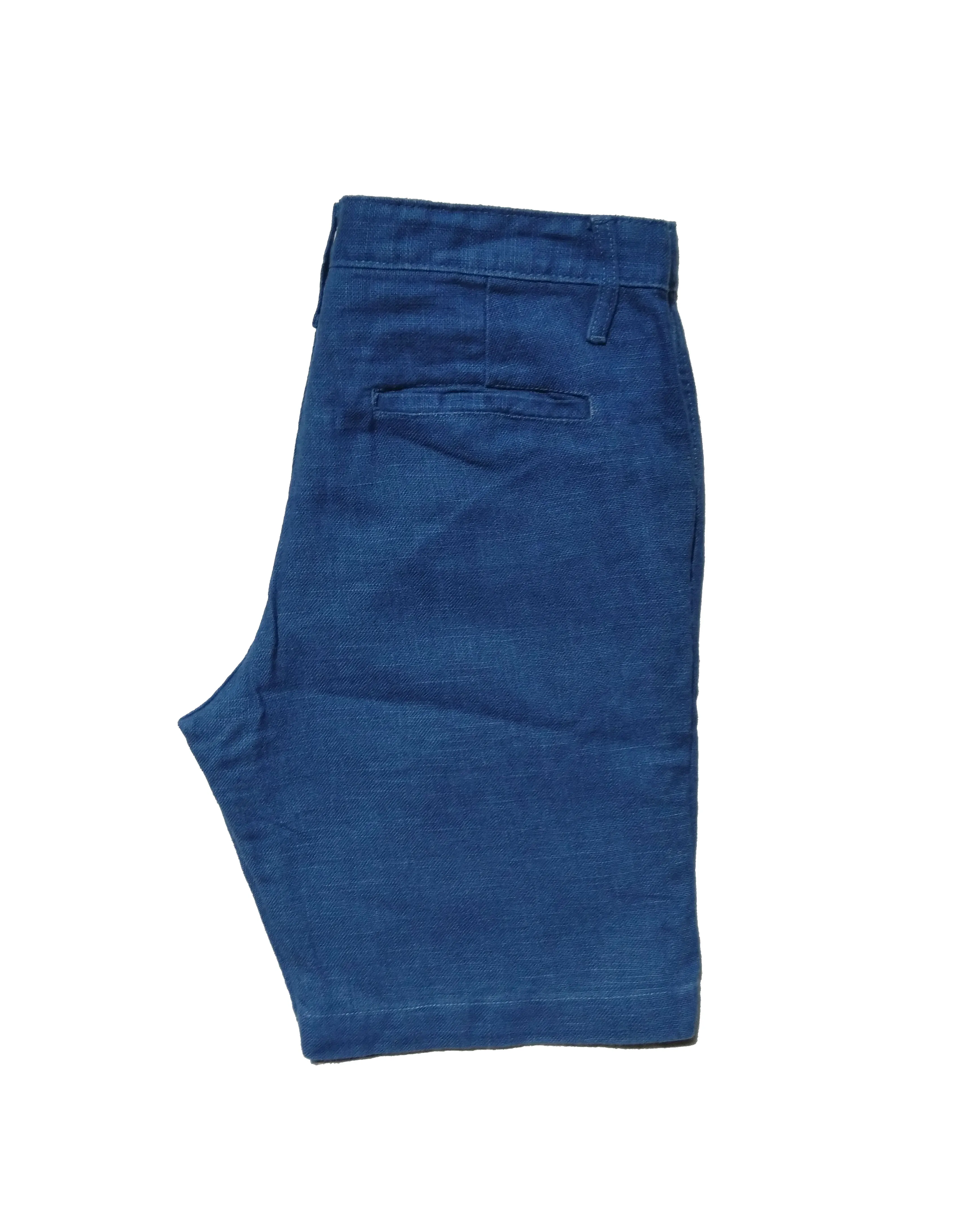Superdry Mens Linen Short Blue Waist:36 - image 2