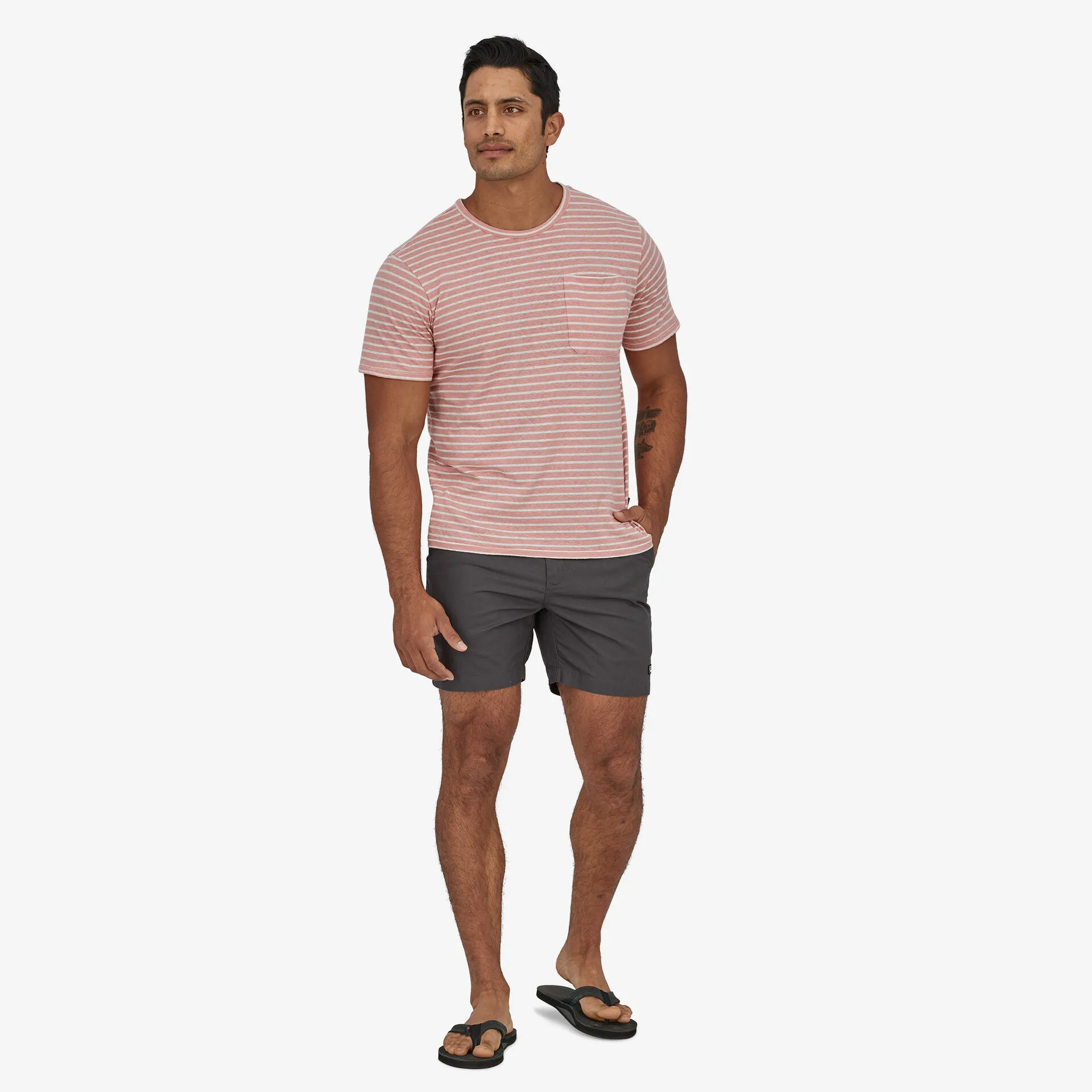 Generic Lightweight Shorts Cool-Wearing Fabric - image 2