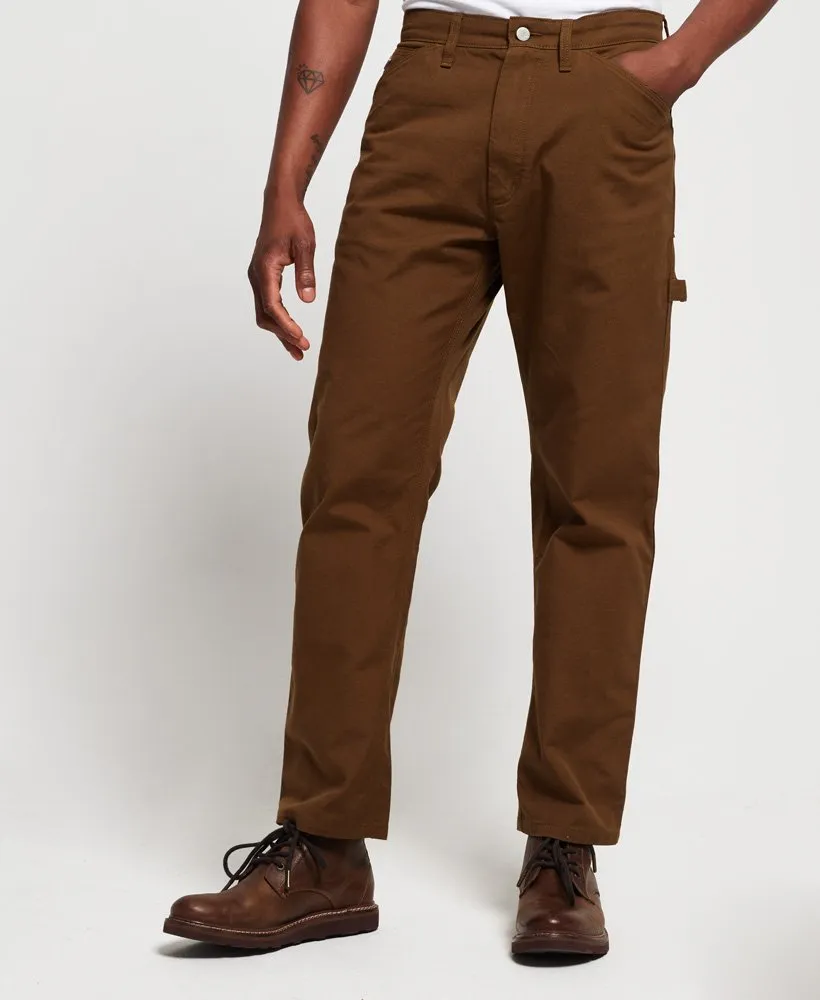 Superdry Rama Men's Cargo Pant - Waist 38 Brown - image 4